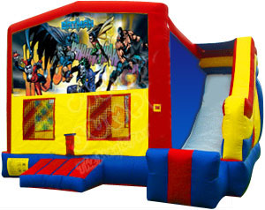 Combo Slide with Batman Banner | Party Rentals | Los Angeles, Orange County