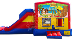 Super Combo Luau Theme Jumper with Slide