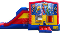 Super Combo Power Rangers Theme Jumper with Slide