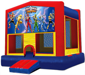 Power Rangers Party Jumper Rental