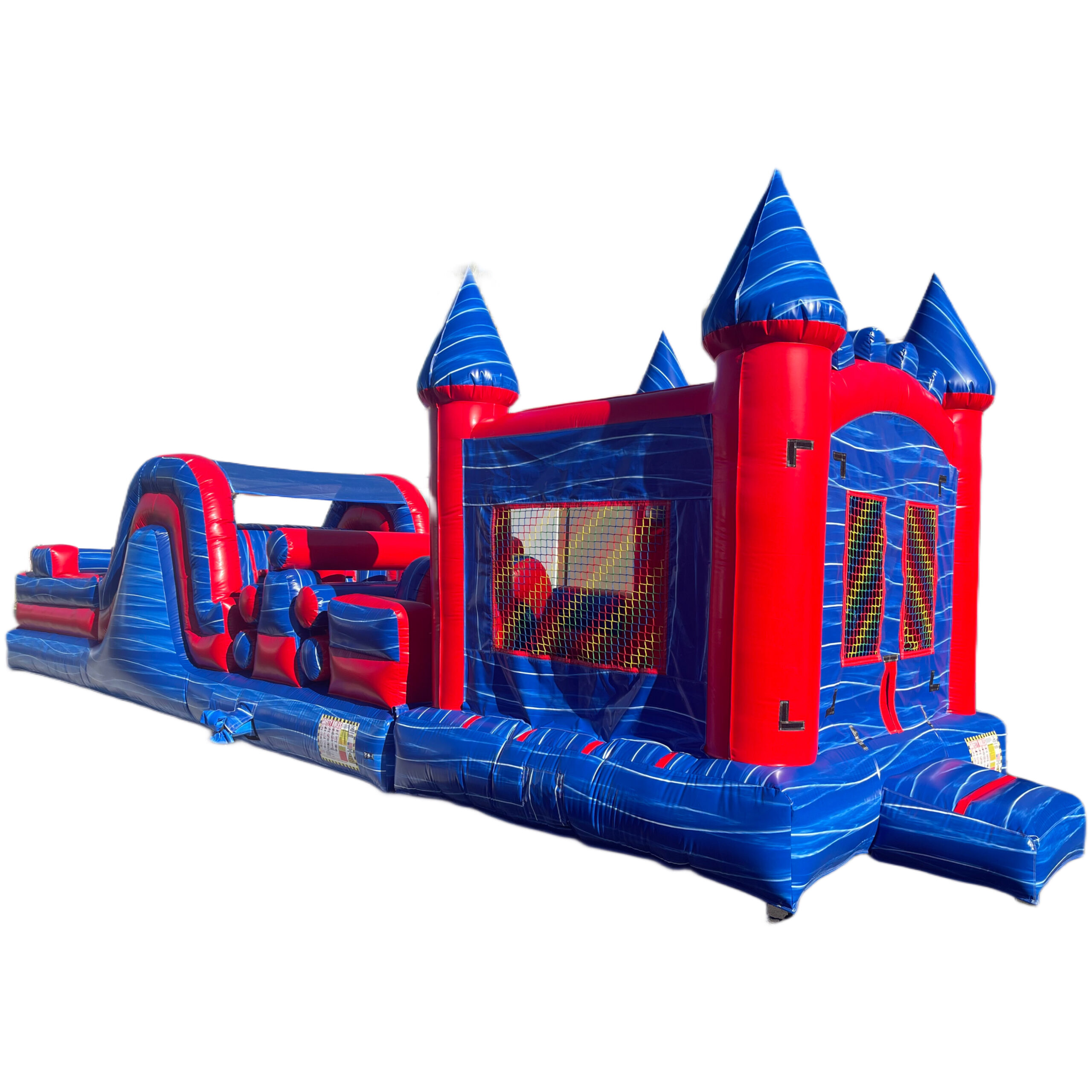 Big Interactive Game Bouncer House | Dolphins Jumpers